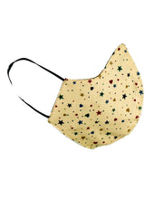 Load image into Gallery viewer, Small Stars and Hearts on Beige Background
