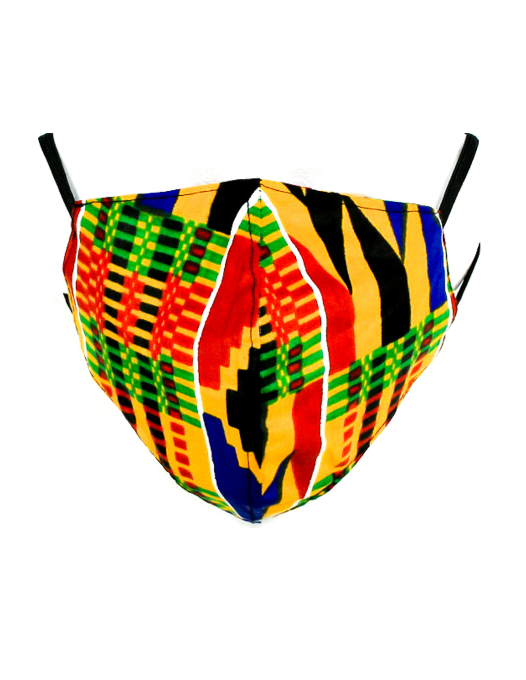 Vibrant Colors of Green, Red, Yellow and Blue