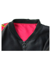 Load image into Gallery viewer, Black Rectangular Designs on Red and Black Backgrounds
