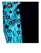 Load image into Gallery viewer, Gold Stars on Blue Pattern
